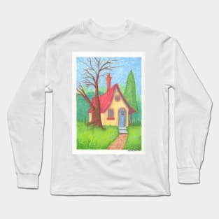 Small Cottage Long Sleeve T-Shirt